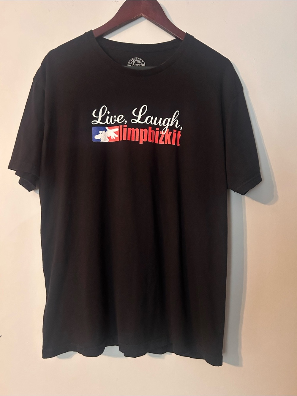 "Live, Laugh, limp bizkit” Graphic Tee - Black XL